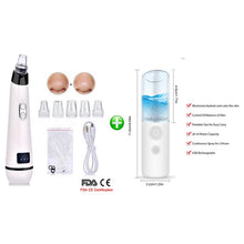 Load image into Gallery viewer, Blackhead Remover Face Deep Pore Cleaner Acne Pimple Removal Vacuum Suction Facial SPA Diamond Beauty Care Tool Skin Care