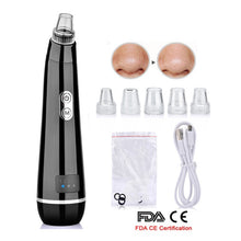 Load image into Gallery viewer, Blackhead Remover Face Deep Pore Cleaner Acne Pimple Removal Vacuum Suction Facial SPA Diamond Beauty Care Tool Skin Care