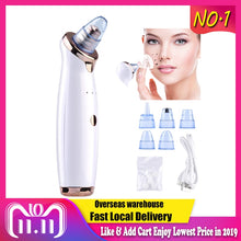 Load image into Gallery viewer, Blackhead Remover Face Deep Pore Cleaner Acne Pimple Removal Vacuum Suction Facial SPA Diamond Beauty Care Tool Skin Care